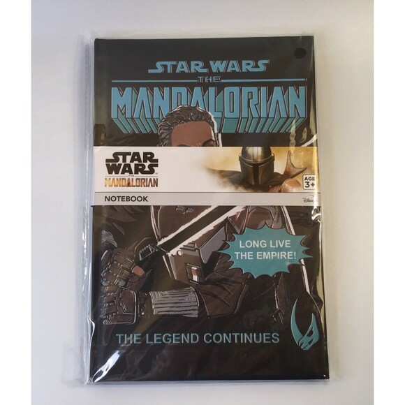 Disney Star Wars Mandalorian Moff Gideon HardCover Notebook Culturefly Exclusive - Picture 1 of 3